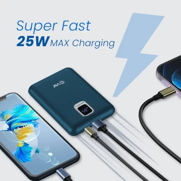 EnNano Pro 10 Power Bank 10000mAh (EVM P0407) BLUE - Image 3