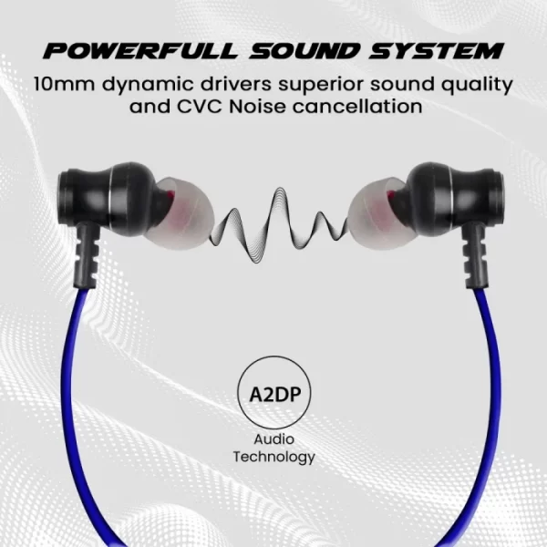 EnSport Bluetooth NeckBand EVM-NB-027 BLUE - Image 6