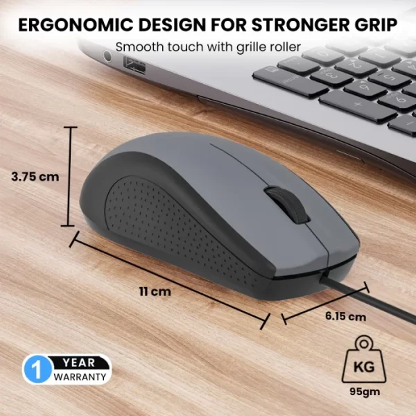 Wired Optical Mouse (EVM M513) - Image 4