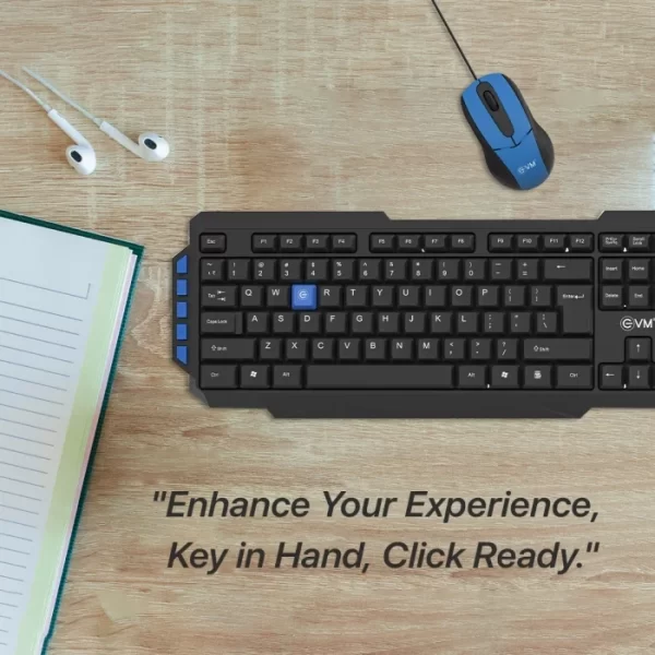 Wired Keyboard & Mouse (EVM-WDKM-414) - Image 4