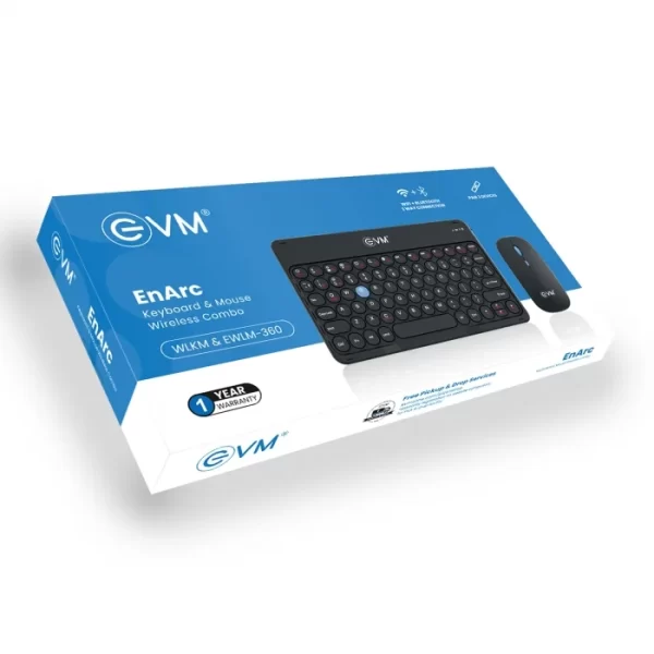 EnArc Keyboard & Mouse Wireless Combo WLKM & EWLM-360 - Image 5